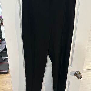 Theory Women's Black Tailored Trousers - Classic Workwear Pants